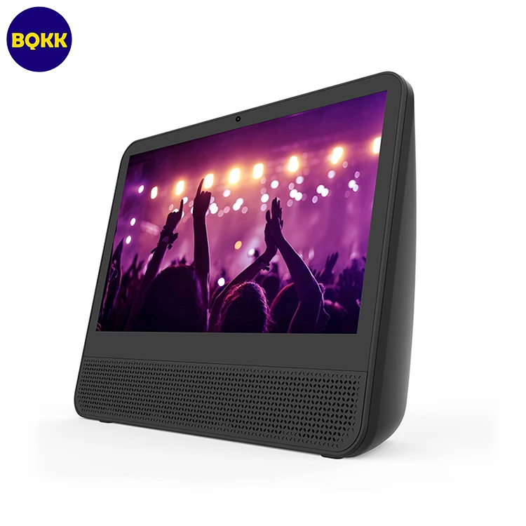 New design android touch screen ai control smart SoundBox wireless speaker big hd touchscreen