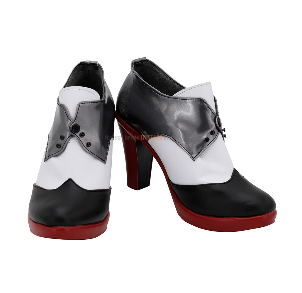 Belfast Schoenen Cosplay Azur Lane Belfast Cosplay Laarzen Hoge Hak Schoenen Custom Made Voor Halloween Comic-Con Cosplay