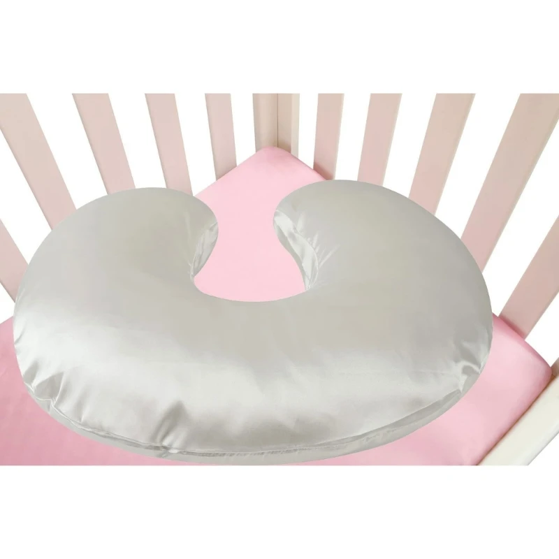 U-shape Nursing Pillow Cover Breathable Breastfeeding Pillow Removable Slipcover