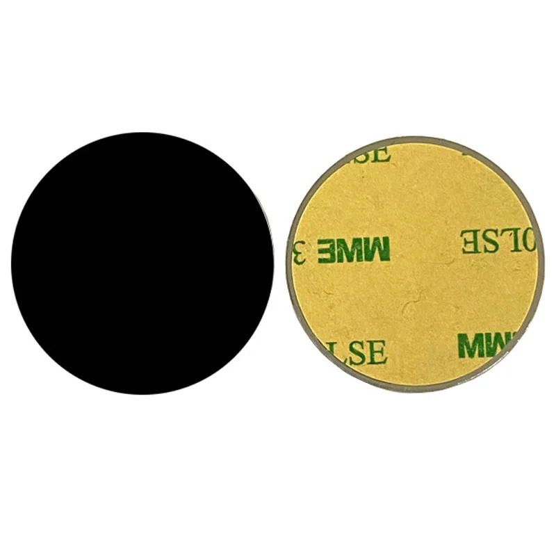 100-500pcs 30mm 35mm 40mm Scratch-resistant Black Metal Plate Disk Iron Sheet for Magnet Mobile Phone Holder