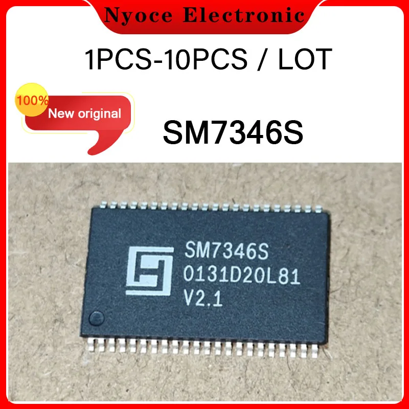 

New original1~10/PCS/LOT SM7346AS SOP six-channel volume control IC chip can replace SM7346S