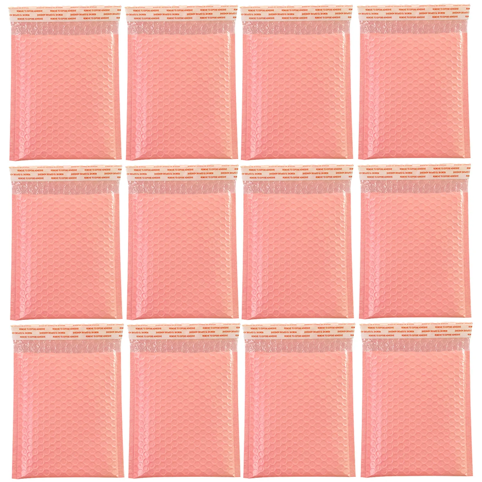 60Pcs Bubble Shipping Bags Delivery Packing Secure Self-Adhesive Mailing Bags Bubble Mailers for Packaging Adhesive Clothing Bag