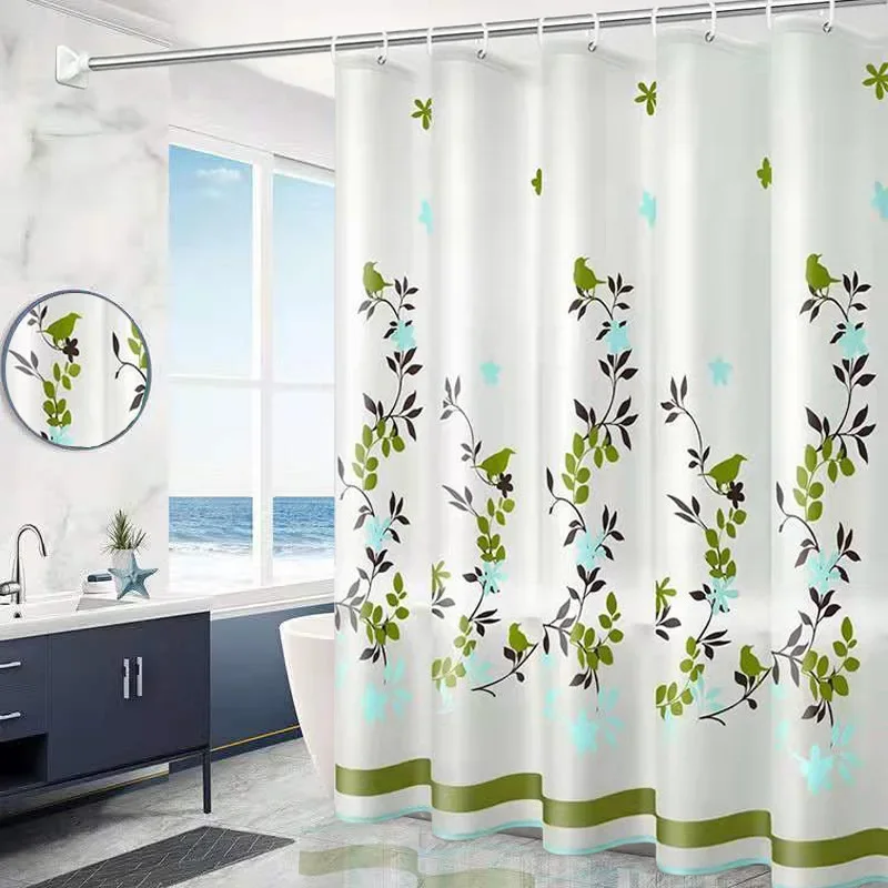 Waterproof and Mildew Proof Shower Curtains for Bathrooms Bathroom Partition Curtains for Bathrooms