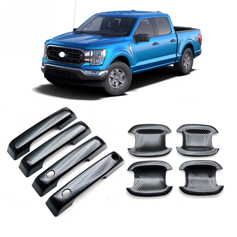 

Наклейки на дверную ручку для Ford F150 F-150 2021 2022 ABS