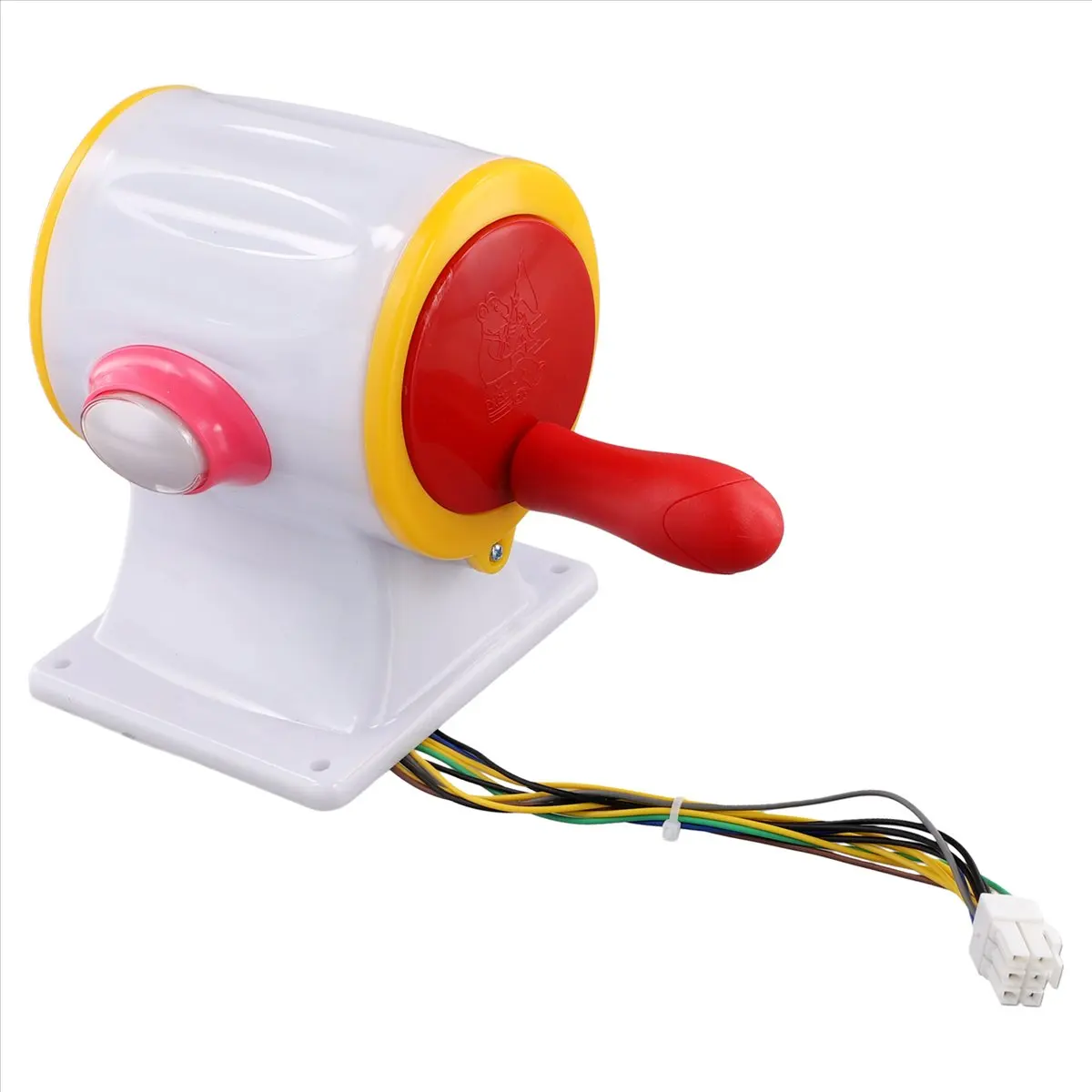 ◆♦Top Rated-12V Fishing Hand Cranked Handle Joystick Catch Hunt Button Controller for Video Game Machine