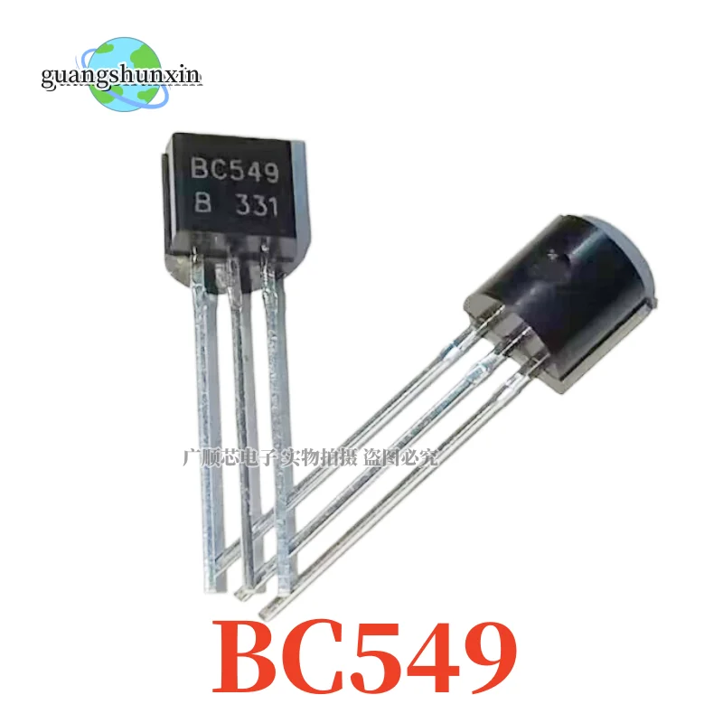 100PCS BC327 BC337 BC517 BC547 BC548 BC549 BC550 BC556 BC557 BC558 TO-92 Transistor Triode NPN New