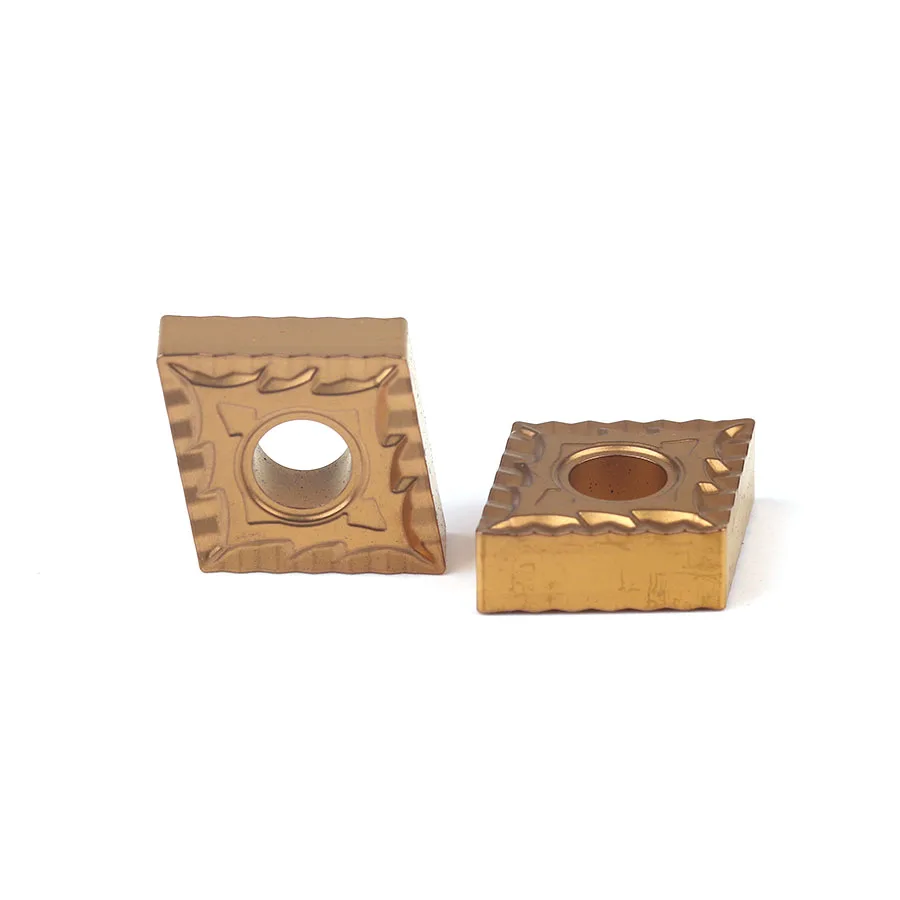 10 pz CNMG120404 CNMG120408 CQ CV6088 CNC tornio taglio utensili da tornio inserti in metallo duro per parti in acciaio. Può essere fattura
