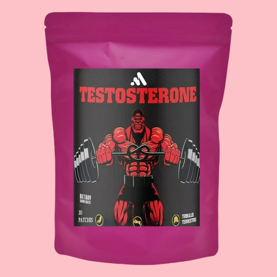 

30 Patches Testosterone Supplement for Men Muscle Building Fast Acting Testo Extreme - Improve Muscle Strength & Growth