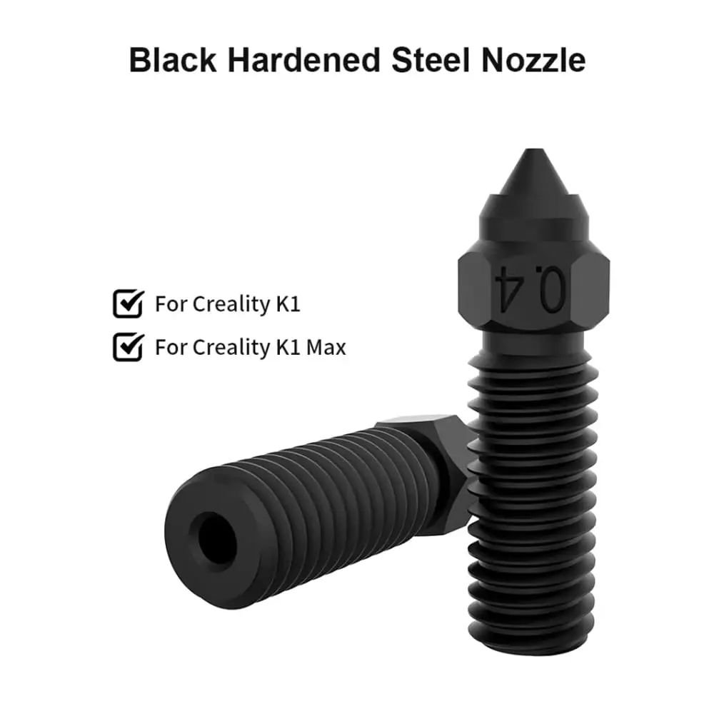 For Creality K1 Hotend K1 Max Nozzle Kit Ceramic Heating Block Nozzle Extruder High Speed for K1/K1 MAX/Ender-3 V3 KE 3D Printer