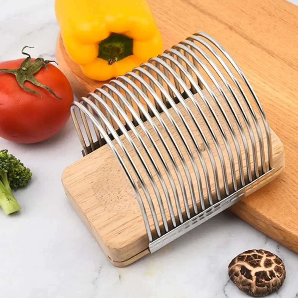 Rejilla manual para cortar patatas  acero inoxidable con clavos  fijación, cortador  pan con base  mara antislizante