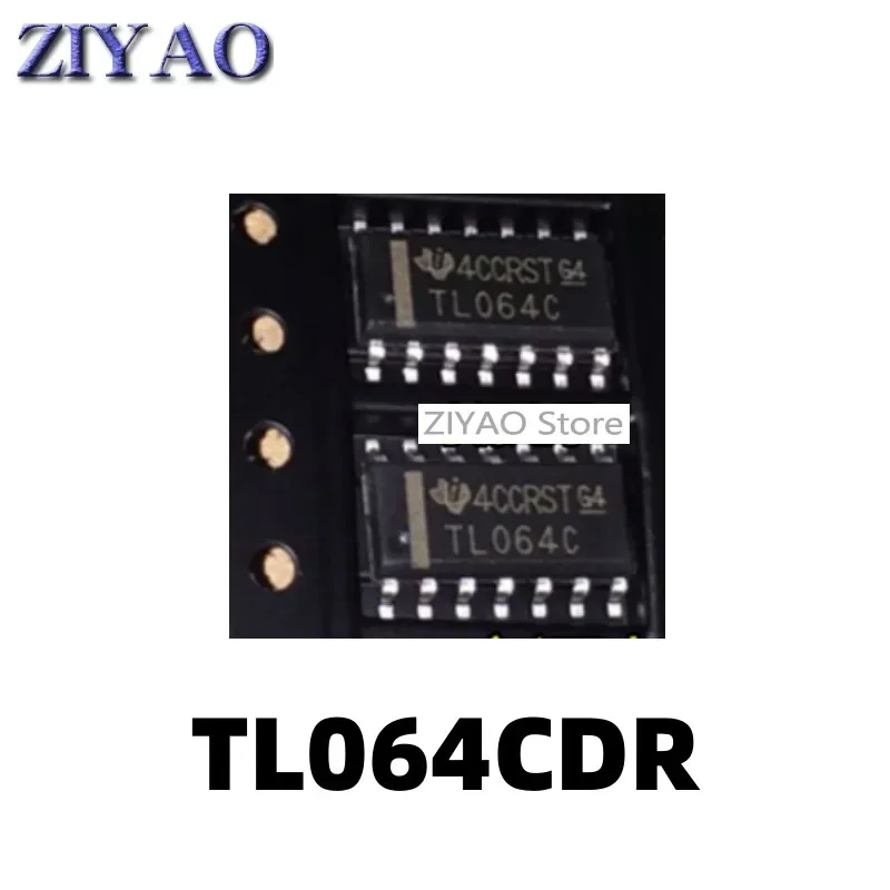 5PCS TL064 TL064C TL064CDR TL064CDT SOP14 3.9mm operational amplifier