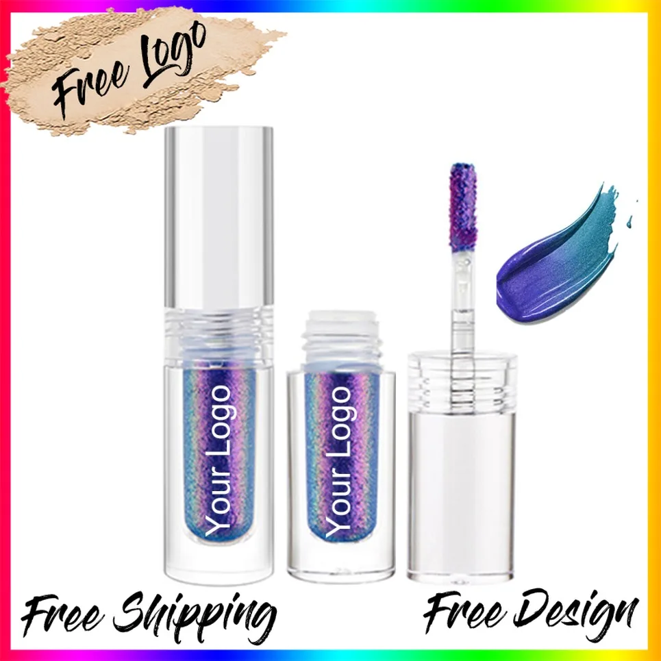 Optical Chameleon Liquid Eyeshadow Private Label Waterproof Quick Drying Highlighter Vegan Makeup Wholesale Custom Logo