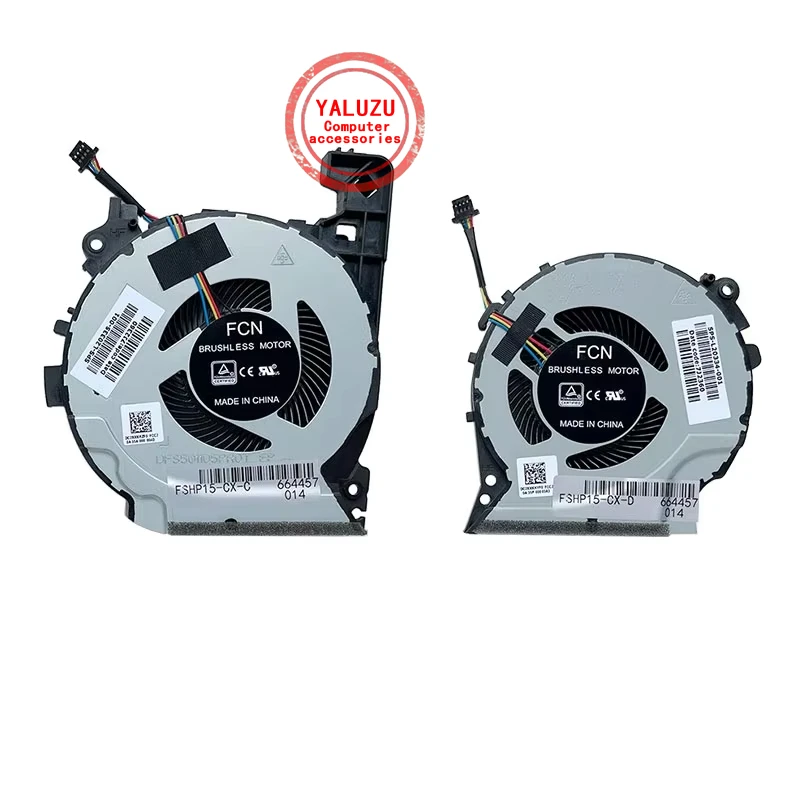 New Laptop CPU GPU Cooling Fan For HP 15-CX CX0598 CX0040 CX0071 CX0999 TPN-C133