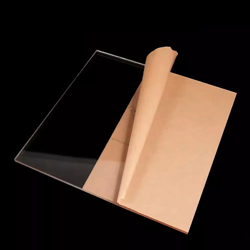 

Acrylic Transparent Board Clear Plastic Plexiglass Sheet 1/2/3/4/5/6/8/10mm Thickness Diy Display Projects Craft Blank Board