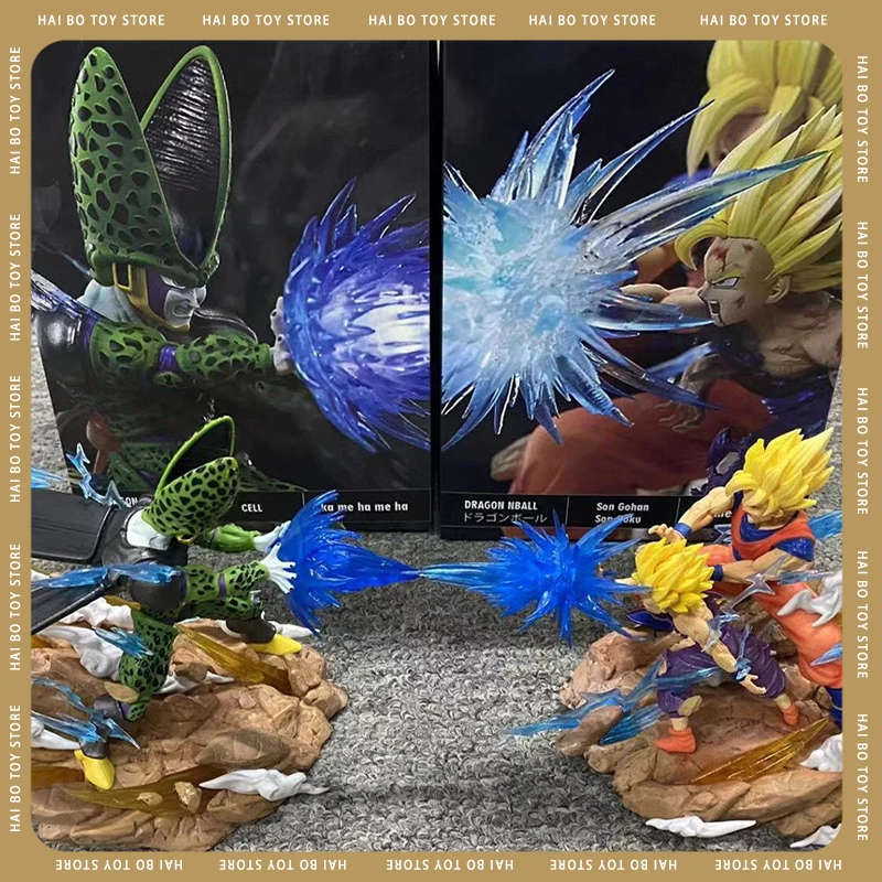 דרקון כדור z בן goku gohan vs תא אנימה דמויות pvc פעולה דמויות צעצועים לילדים אספן סופר saiyan פסל קישוט
