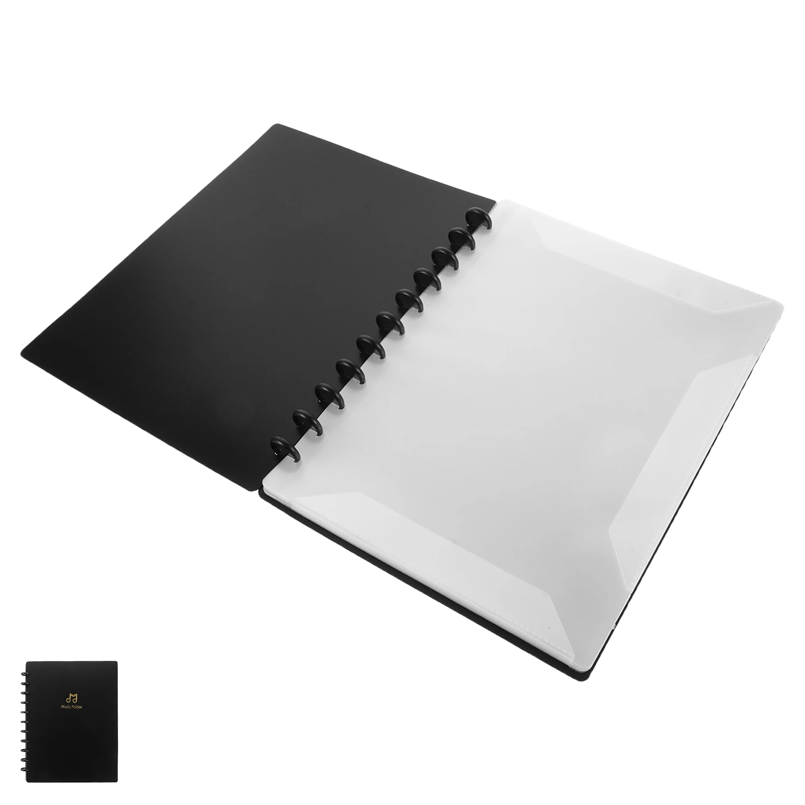 

Music Score Folder Notebook Document Organizer Sleeve Binder Plastic Flip Folio Daily Planner File Marching Band
