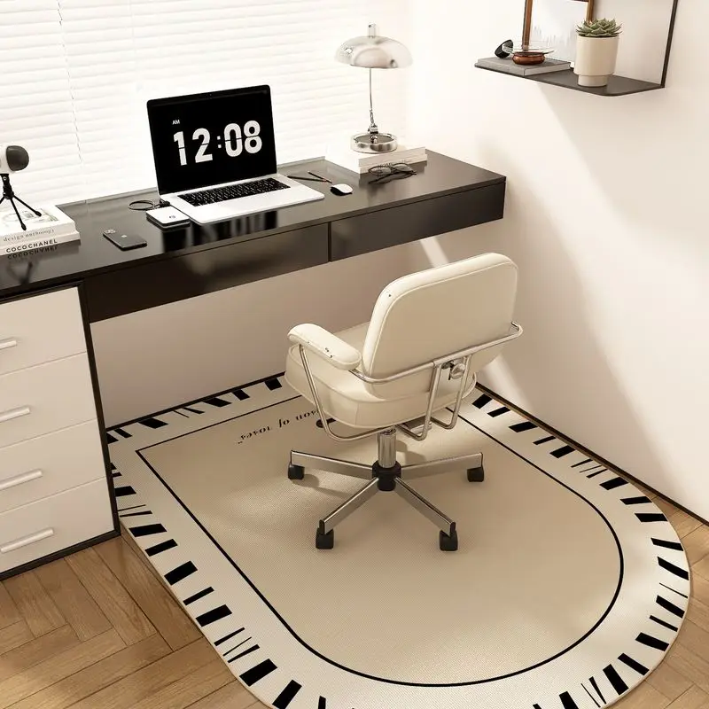 VIKAMA French-Style Luxury Carpet Dressing Table Computer Chair Non-Slip Mat Bedroom Bedside Rug Wear-Resistant Home Decoration