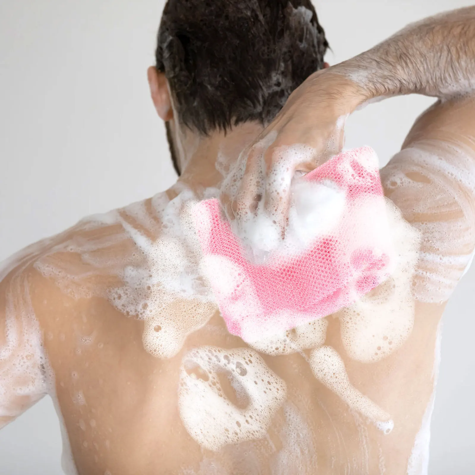 

4Pcs Exfoliating Back Scrubber Bath Towels Durable Long Strip Back Scrubbers for Shower Body Scrubbing Towels Showering Towel