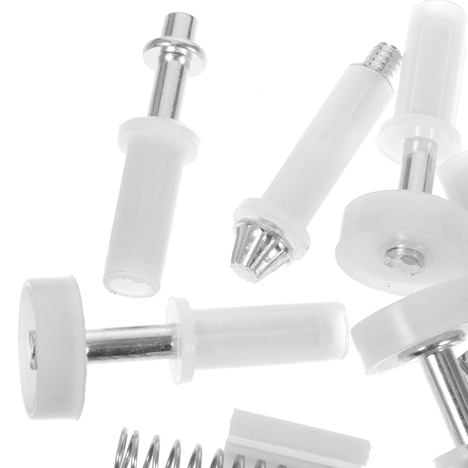 

1Set Bifold Door Hardware Stainless Steel Plastic for Smooth Sliding Closet Door Roller Replacement Repair Kit