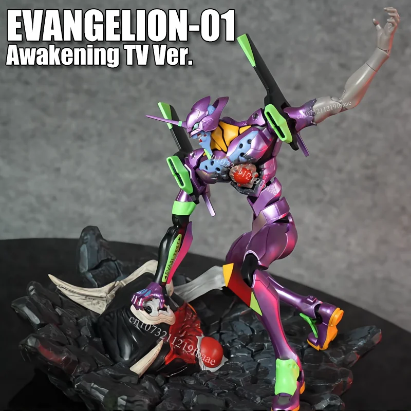 

Оригинальная фигурка EVA Action Figure Toys Evangelion Test Type-01 Awakening TV Ver. Набор для сборки модели робота EVANGELION 01, пластиковый подарочный комплект