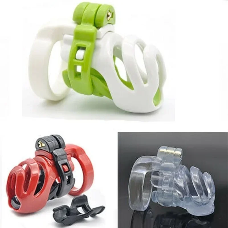 Natural Resin 3D Male PA-hook Chastity Cage Men Chastity Lock Device Penis Sleeve Bdsm Sex Toys for Men Sexy Product