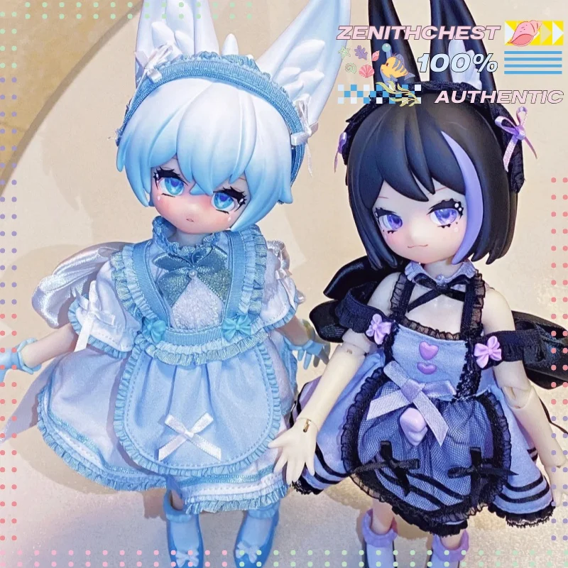 

Аутентичные Ufdoll Special Body Mini Tea Drink Series Шарнирные куклы Модная глухая коробка Мини 6-дюймовый Bjd Уникальный декор стола Подарки