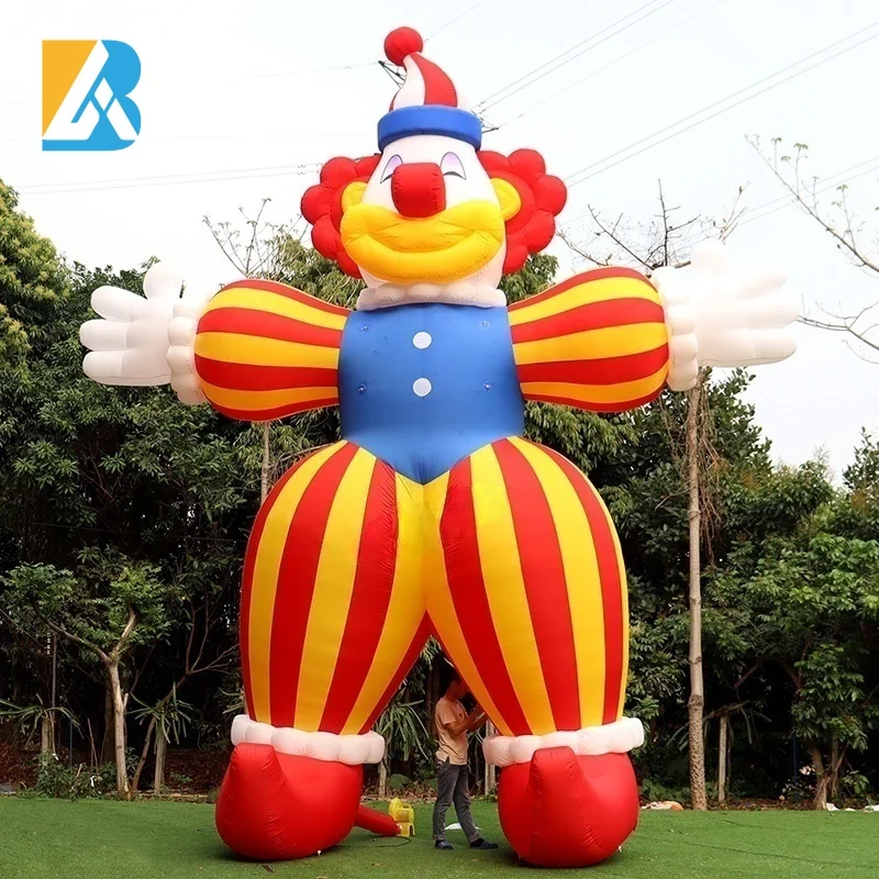 Personalized Large Blow up Figure Inflatable Clown Mascot for Event Party Decor Toy