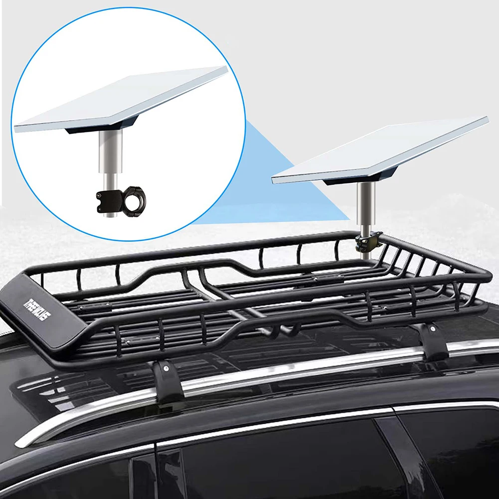 For Starlink Mini Camper Roof Railing Mount Universal Clamp RV Ladder and Roof Rack Mount for Starlink Mini Mounting Kit