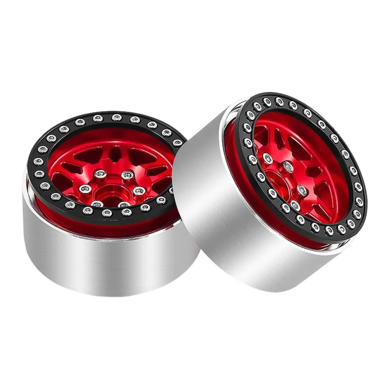 AS96-For 1/10 SCX10 TRX4 Third Generation 90046 D90 4Pcs RC Car Upgrade Wheel Hub D389 Accessories