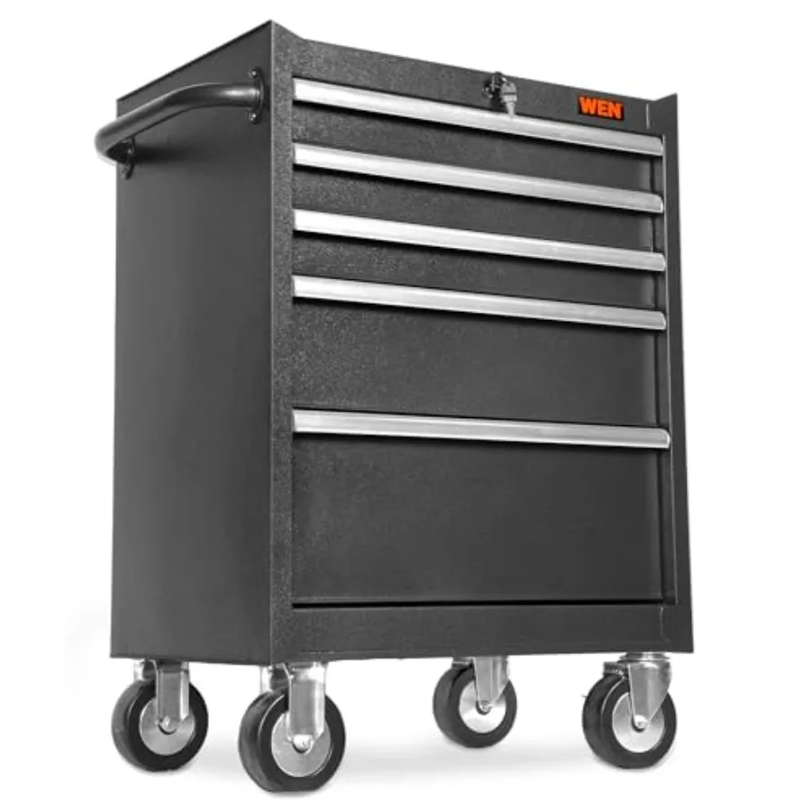 

27-Inch Premium Rolling Tool Cabinet with Heavy Duty 21-Gauge Powder-Coated Steel Construction GG262B