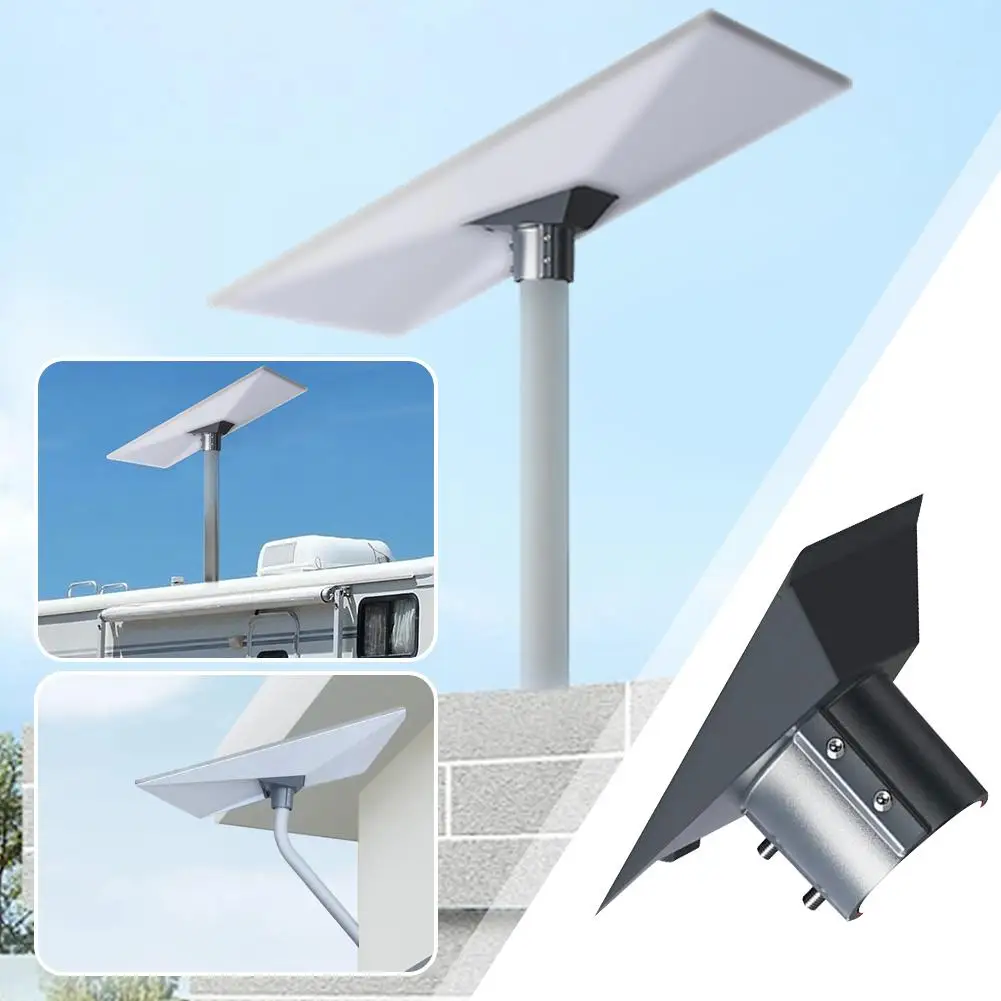 Aluminum Alloy Satellite Signal Bracket For Starlink Gen 3 Wall Mount Install Gray Eave Bracket Satellite Television Adapte M7M7