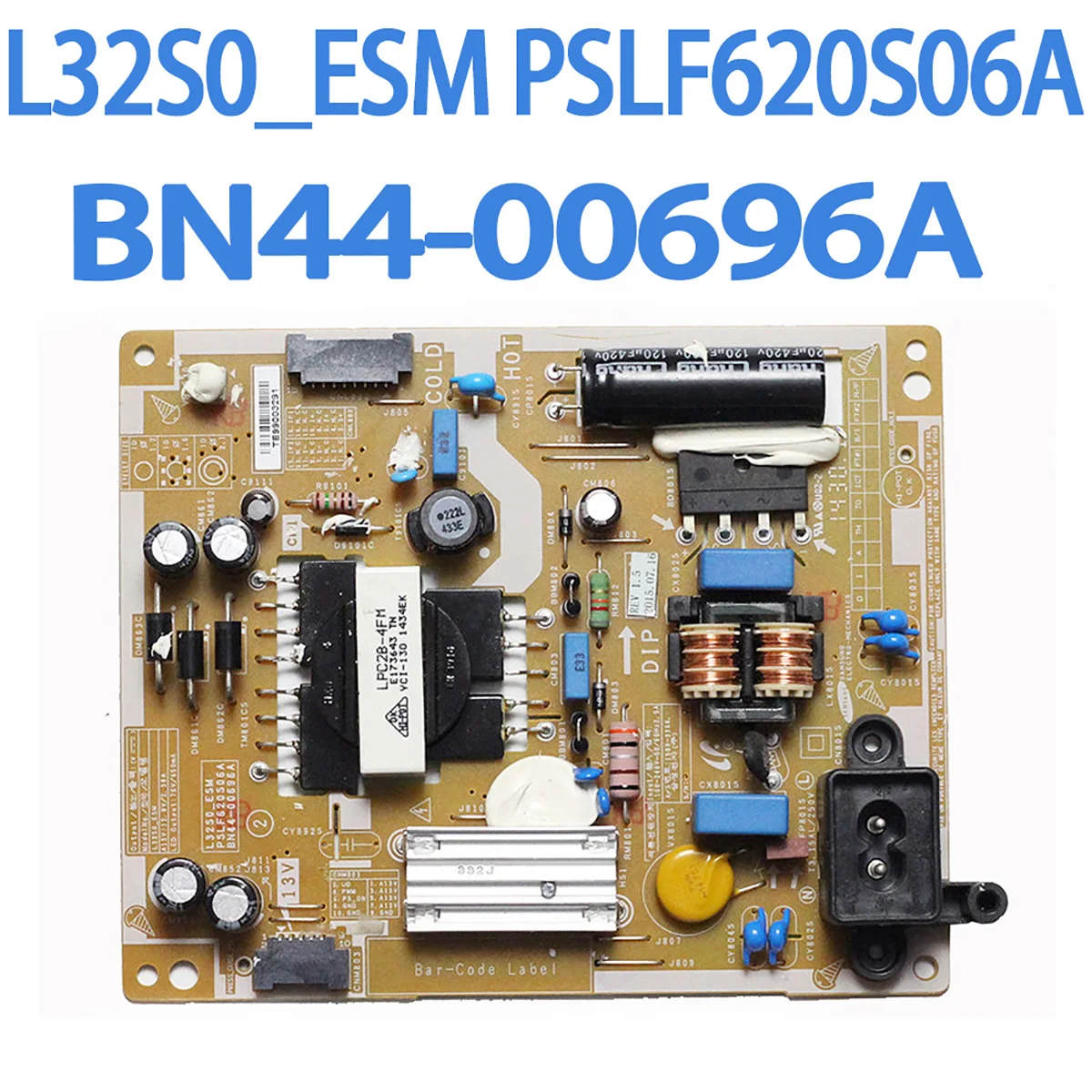 

Original BN44-00696A L32S0_ESM PSLF620S06A Power Supply TV Power Card Original Equipment Power Support Board For TV BN44 00696A