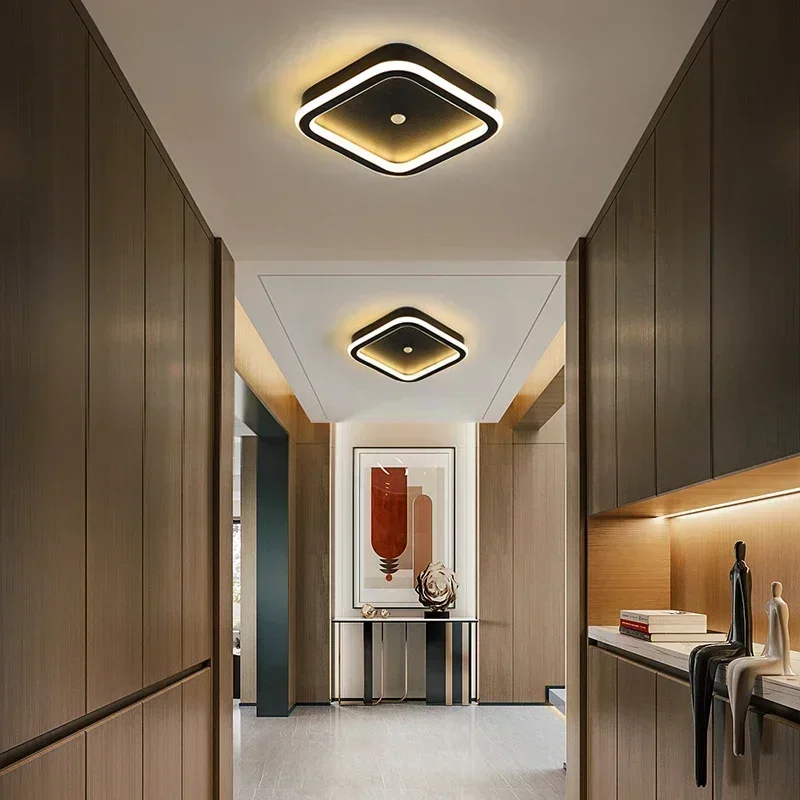 Modern LED Ceiling Lamp For Living Room Bedroom Aisle Corridor  Stairs Ceiling Light Motion Sensor Chandelier Lighting Fixture