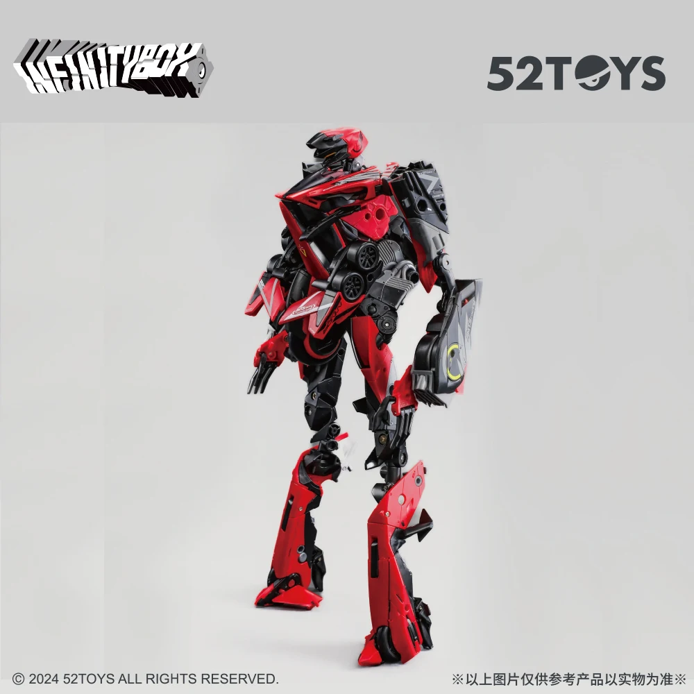 52TOYS Infinitybox IB-05 CHEETAH Deformation Robot, Converting in Mecha and Cube, Action Figure, Collectible Gift