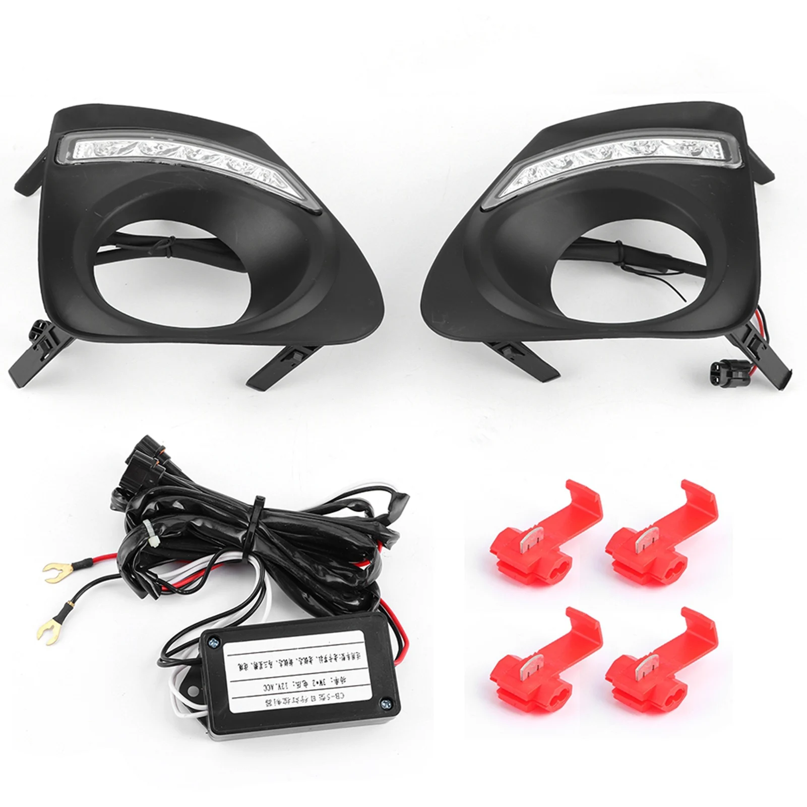 

Car LED DRL Daytime Running Light High Brightness Fit for Toyota Corolla Altis 2010-2013 Daytime Running Light LED DRL