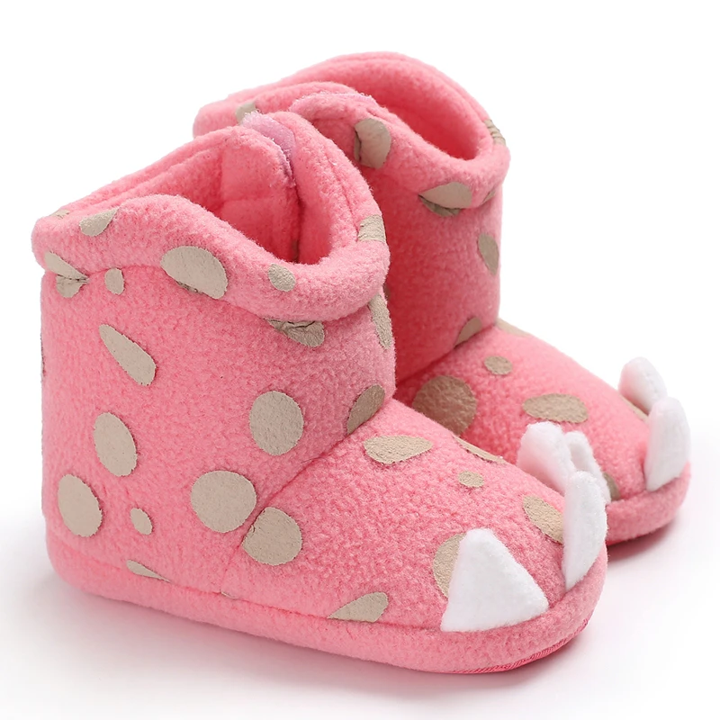 Cute and beautiful women's baby cotton shoes, winter warm baby shoes