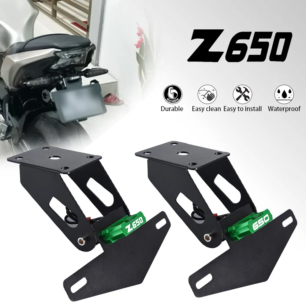 

For Kawasaki Ninja 650 Z650 Ninja650 2018 2019 Motorcycle Tail Tidy License Plate Holder Fender Eliminator Accessories 2017-2020