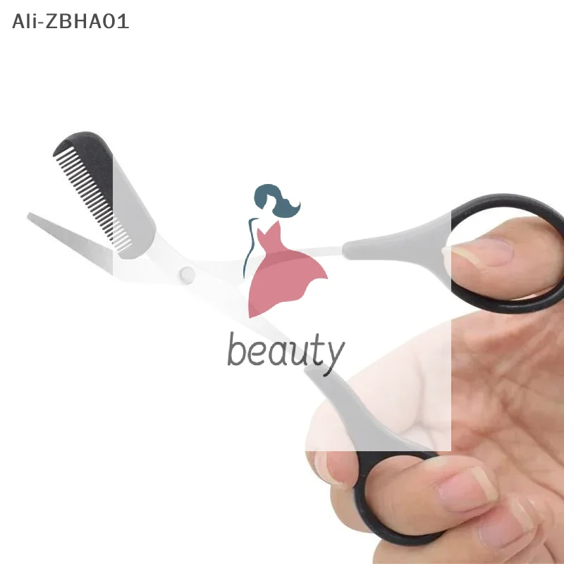 With Comb Hair Removal Eyebrows Shaping Makeup Tools Eyebrow Trimmer Makeup Tools Stainless Steel Eyebrow Scissors