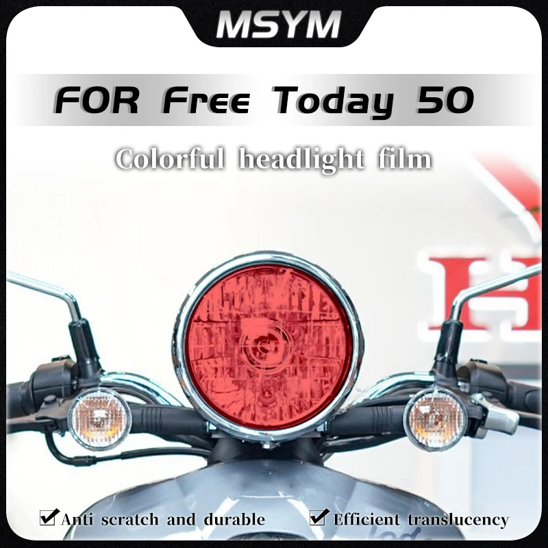 

ДЛЯ Honda БЕСПЛАТНО TODAY50 Free Today 50 2025 дымчатая черная пленка для задних фонарей, пленка для инструментов, наклейка против царапин, модифицированные аксессуары