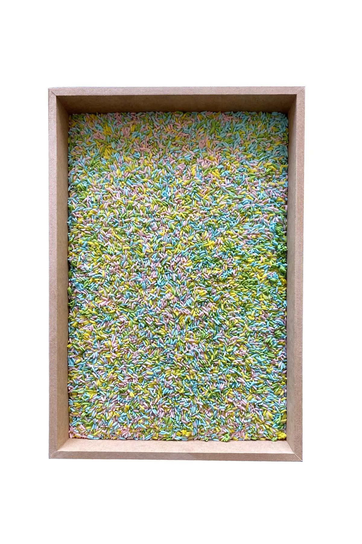 Bahan Mengisi Warna Pastel Permainan Sensorik