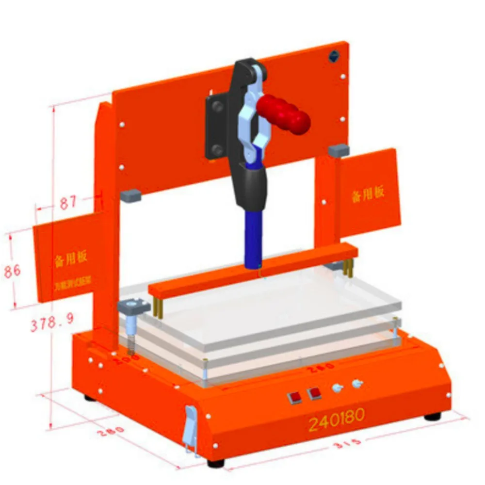 Imagem -03 - Pcb Printed Circuit Board Test Fixture Quadro de Teste Universal Jig Pcba Tool Bakelite Fixture Test Rack