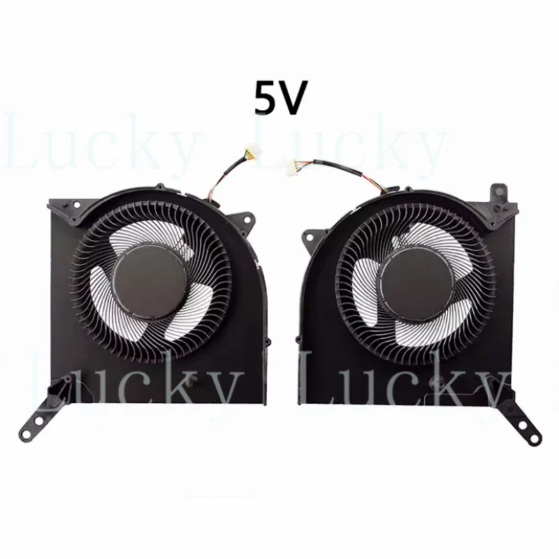 f New for Lenovo Y560A-P Legion 5 Pro-16ACH6 Laptop CPU GPU Cooling fan DC5V DC10V