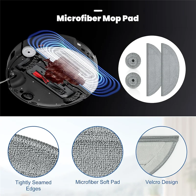 A03F-Kit di accessori per aspirapolvere robot Roborock Saros 10 Le parti di ricambio sono compatibili