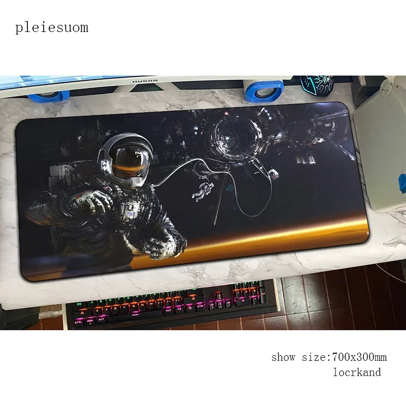 Sci Fi Astronaut mouse pad Halloween Gift mats Computer mouse mat gaming accessories big large mousepad keyboard games pc gamer