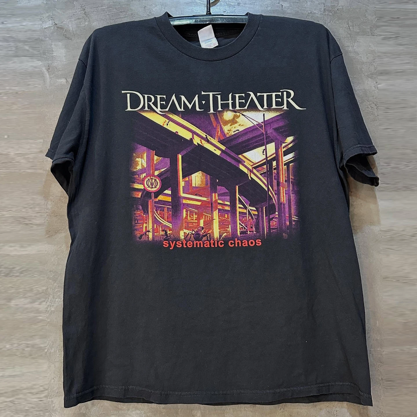 Dream Theater Band Vintage American High Street Short Sleeve T-Shirt Creative Fun Print Cotton Youth Fashion Summer Top