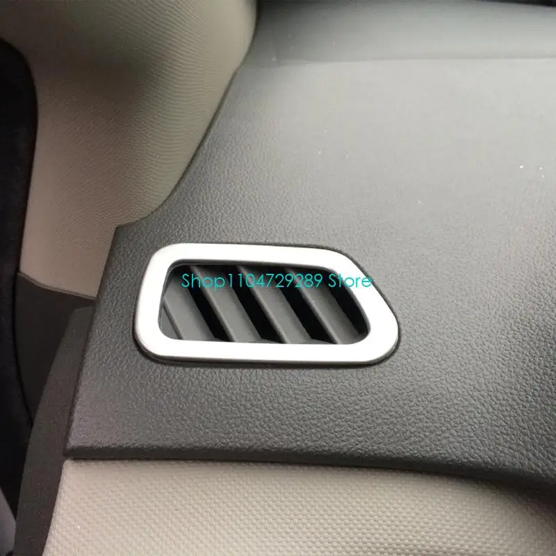 D8KE Dashboard Outlet Trim for Sail 3, Silver Metal Cabin Accent Frame