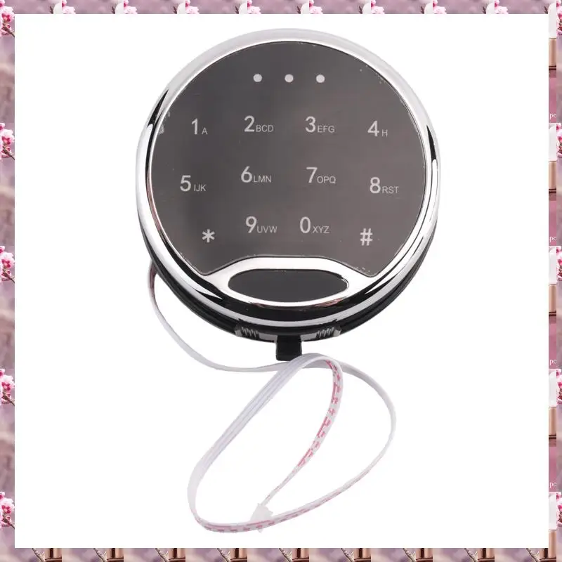 2025 Safe Lock Replacement Electronic Safe Lock Kit Set Touch Pad/Keypad With Solenoid Lock 2 Override Keys,Safe Lock Replacemen