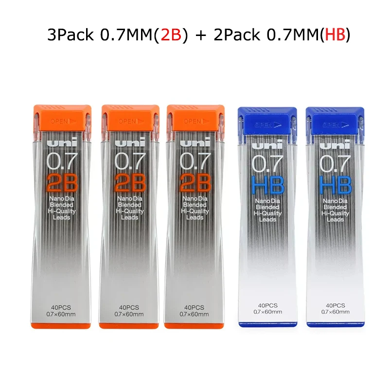 Japan Uni Metall Druckbleistift Lapiceros 0,3/0,4/0,5/0,7/0,9 mm einziehbare Spitze Low Gravity Center Drawing Sketch Stationary