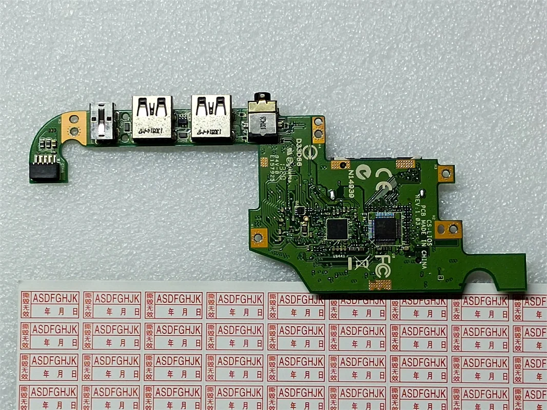 

Used FOR original FOR DELL XPS 18 1810 Left Side DC Power Jack Audio IO USB Circuit Board MGYG9 0MGYG9 test good free shippi