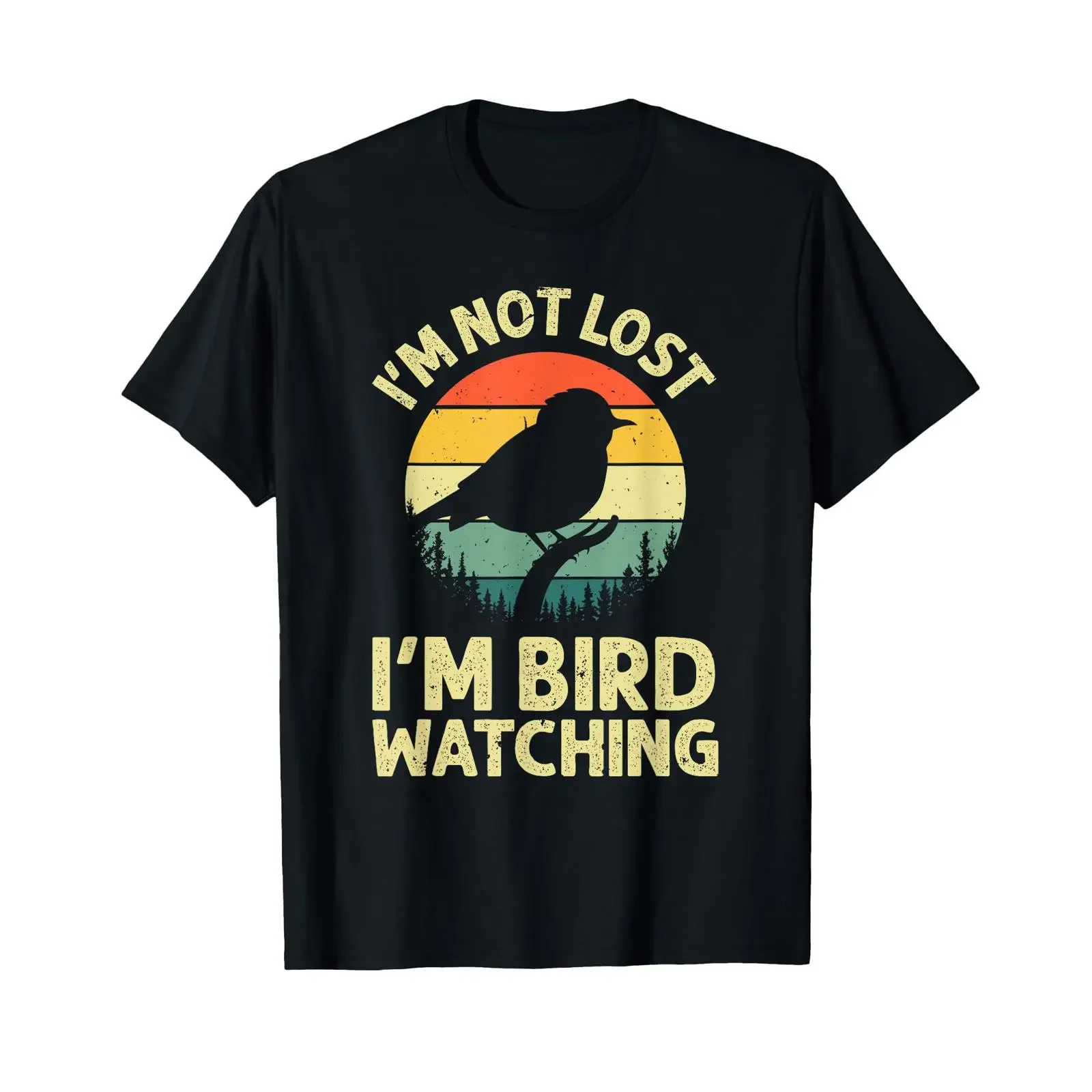 Cool Bird Watching Design for Watcher Birder T Shirt Small vintage Washed Top For Everyday Wear Casual designer clothes